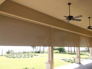 Roll Down Hurricane Shutters at Eddy Storm Protection