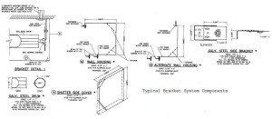 bracket system detail